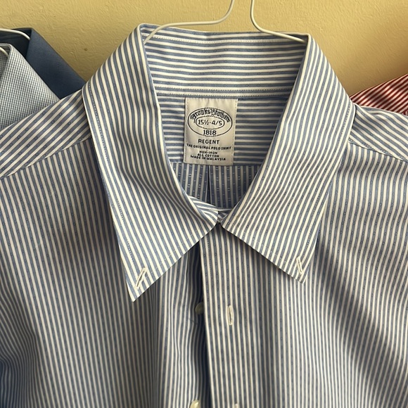 Brooks brothers 1818 Regent the original polo shirt slim fit non iron all cotton - Picture 5 of 16